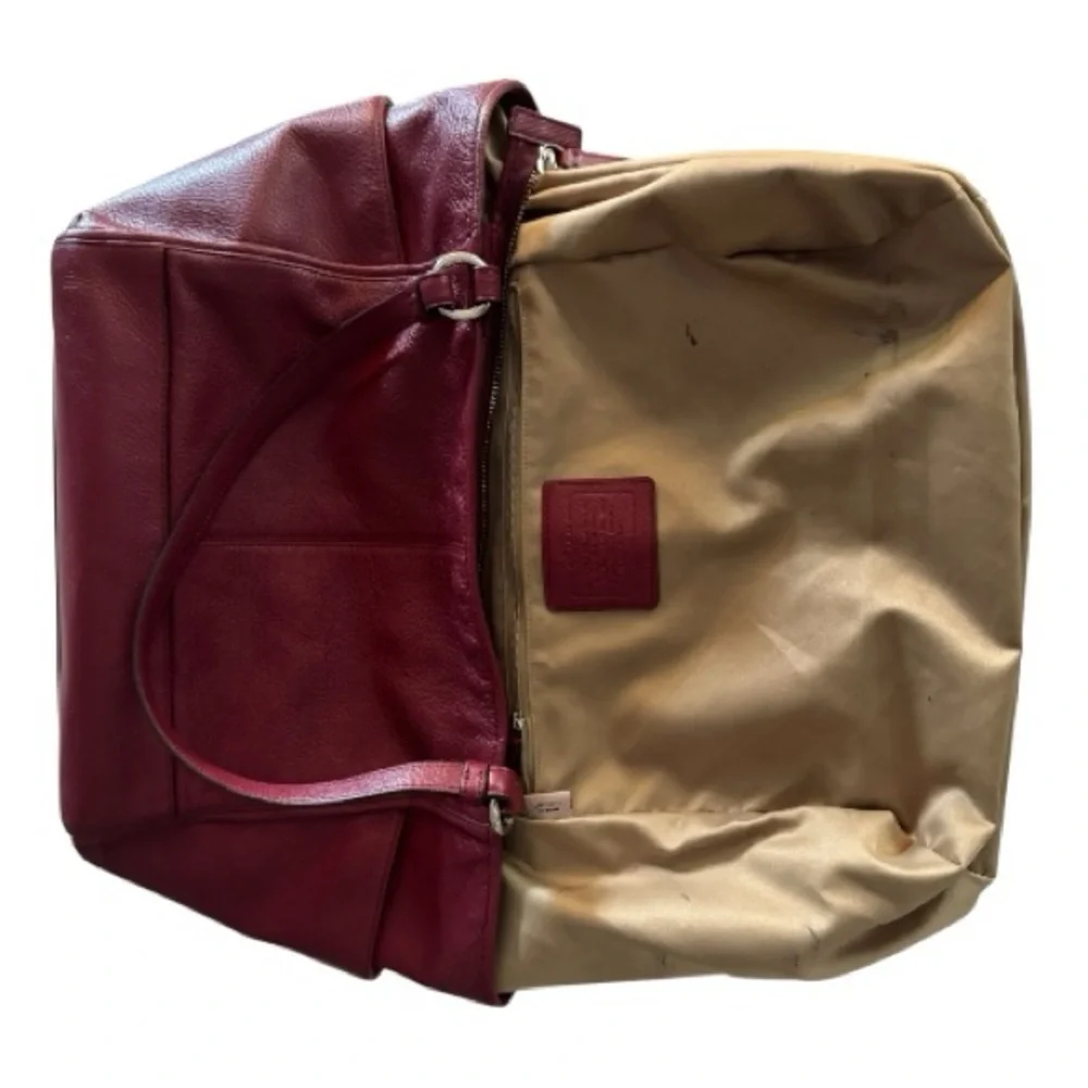 Coach Park Carrie Tote – Cranberry/Red - Picture 9 of 10